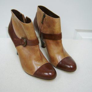 Max Studio Rally Leather Ankle Bootie